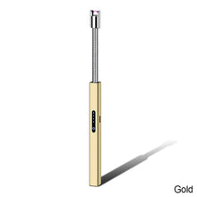 Load image into Gallery viewer, USB Type-C Fast Charging Metal Elbow Electric Arc Ignition Gun Windproof Kitchen Candle Gas Stove Pulse Plasma Lighter
