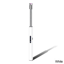 Load image into Gallery viewer, USB Type-C Fast Charging Metal Elbow Electric Arc Ignition Gun Windproof Kitchen Candle Gas Stove Pulse Plasma Lighter
