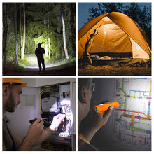 Load image into Gallery viewer, Camping USB Lighter Outdoor Compass Waterproof Electric Double Arc Windproof Portable Torch Lighting Survival Ignition Tool
