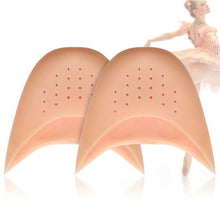 Load image into Gallery viewer, Silicone Toe Protector Toe Care Forefoot Pad Comfortable Breathable Dance Toe Protector Anterior Palm Pain Prevention Foot Care
