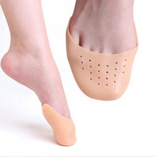 Load image into Gallery viewer, Silicone Toe Protector Toe Care Forefoot Pad Comfortable Breathable Dance Toe Protector Anterior Palm Pain Prevention Foot Care
