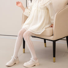 Load image into Gallery viewer, Children's Lace Pantyhose Lightweight Comfortable Breathable Mesh Stockings Girls Summer Lace Stockings
