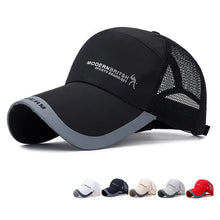 Load image into Gallery viewer, Men Baseball Cap Summer Outdoor Activities Sun Hat Comfortable Breathable Sunscreen Cap Adjustable Casual Cap
