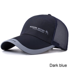 Load image into Gallery viewer, Men Baseball Cap Summer Outdoor Activities Sun Hat Comfortable Breathable Sunscreen Cap Adjustable Casual Cap
