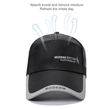Load image into Gallery viewer, Men Baseball Cap Summer Outdoor Activities Sun Hat Comfortable Breathable Sunscreen Cap Adjustable Casual Cap
