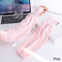 Load image into Gallery viewer, Summer Ice Silk Sunscreen Sleeves Cycling Driving Ultraviolet-proof Sleeves Loose Sunscreen Sleeves Arm Sleeves for Women
