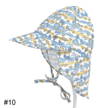 Load image into Gallery viewer, Summer Children's Sunscreen Hat Outdoor Activities UV Resistant Breathable Sun Hat Sunscreen Hat for Boys Girls

