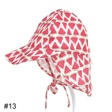 Load image into Gallery viewer, Summer Children's Sunscreen Hat Outdoor Activities UV Resistant Breathable Sun Hat Sunscreen Hat for Boys Girls
