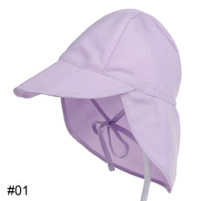 Load image into Gallery viewer, Summer Children's Sunscreen Hat Outdoor Activities UV Resistant Breathable Sun Hat Sunscreen Hat for Boys Girls
