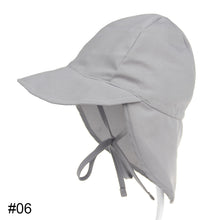 Load image into Gallery viewer, Summer Children's Sunscreen Hat Outdoor Activities UV Resistant Breathable Sun Hat Sunscreen Hat for Boys Girls
