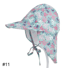 Load image into Gallery viewer, Summer Children's Sunscreen Hat Outdoor Activities UV Resistant Breathable Sun Hat Sunscreen Hat for Boys Girls
