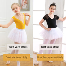 Load image into Gallery viewer, Girls' Fluffy Four Layer Gauze Short Skirt Dance Half Skirt Fluffy Skirt Soft Elastic Half Skirt Dance Costume
