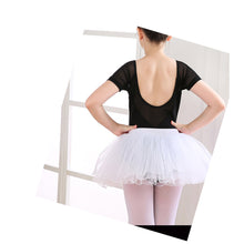 Load image into Gallery viewer, Girls' Fluffy Four Layer Gauze Short Skirt Dance Half Skirt Fluffy Skirt Soft Elastic Half Skirt Dance Costume
