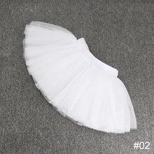 Load image into Gallery viewer, Girls' Fluffy Four Layer Gauze Short Skirt Dance Half Skirt Fluffy Skirt Soft Elastic Half Skirt Dance Costume
