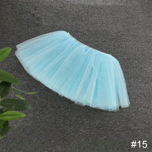 Load image into Gallery viewer, Girls' Fluffy Four Layer Gauze Short Skirt Dance Half Skirt Fluffy Skirt Soft Elastic Half Skirt Dance Costume

