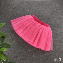 Load image into Gallery viewer, Girls' Fluffy Four Layer Gauze Short Skirt Dance Half Skirt Fluffy Skirt Soft Elastic Half Skirt Dance Costume
