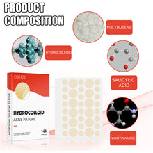 Load image into Gallery viewer, Hydrocolloid Acne Patch Waterproof Breathable Invisible Acne Patch Pimple Remover Patch Skin Care Repair
