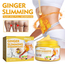 Load image into Gallery viewer, Slimming Ginger Heating Mask Firming Skin Shaping Fat-burning Cream Tearable Ginger Slimming Mask Health Care
