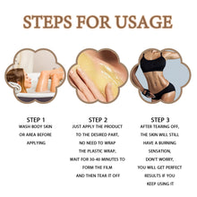 Load image into Gallery viewer, Slimming Ginger Heating Mask Firming Skin Shaping Fat-burning Cream Tearable Ginger Slimming Mask Health Care
