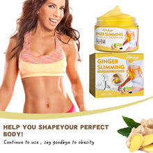 Load image into Gallery viewer, Slimming Ginger Heating Mask Firming Skin Shaping Fat-burning Cream Tearable Ginger Slimming Mask Health Care
