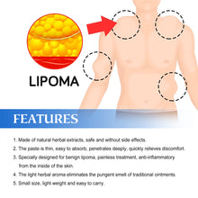 Load image into Gallery viewer, Lipoma Cream Reduce Inflammation Remove Lipomas Fibromas Subcutaneous Masses Body Care Cream Health Care
