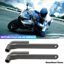 Load image into Gallery viewer, 8mm 9mm 10mm Motorcycle Engine Valve Adjustment Tool Square Hexagon Socket T Spanner Valve Screw Wrench
