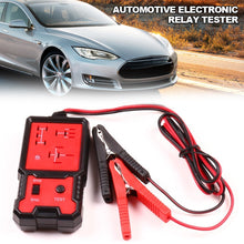 Load image into Gallery viewer, Universal 12V Automotive Electronic Relay Tester Battery Checker LED Indicator Light Car Relay Tester Auto Diagnostic Tools
