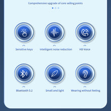 Load image into Gallery viewer, T13 Wireless In Ear Mini Single Ear Bluetooth 5.3 Business Sports Invisible Headset
