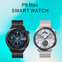 Load image into Gallery viewer, GT4 Max Smart Watch Men 1.5" Full Screen Bluetooth Call Wireless Charger Siri NFC GPS Tracker IP68 Waterproof Smartwatch Men
