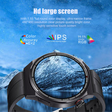 Load image into Gallery viewer, GT4 Max Smart Watch Men 1.5" Full Screen Bluetooth Call Wireless Charger Siri NFC GPS Tracker IP68 Waterproof Smartwatch Men
