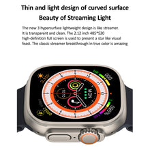 Load image into Gallery viewer, Hk8promax Phone Watches Bluetooth 5.1 Fitness Calls 49mm Smart Smart Watch Sport Mode Watch Square Nfc Smartwatch
