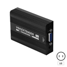Load image into Gallery viewer, VGA Extender 150 Meters VGA Network Extension Signal Amplifier
