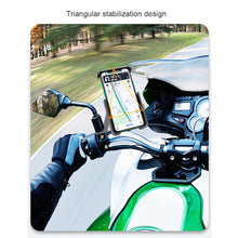 Load image into Gallery viewer, Outdoor Shockproof Riding Bracket Electric Vehicle Bicycle Motorcycle 360 Rotating Aluminum Alloy Mobile Phone Bracket
