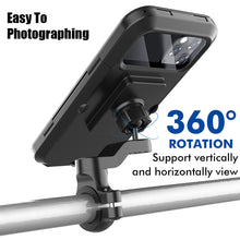 Load image into Gallery viewer, HL-69B Electric Bicycle Waterproof Mobile Phone Holder Motorcycle Riding Mobile Phone Holder Waterproof Bag
