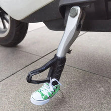 Load image into Gallery viewer, 1Pc 7.5cm Motorcycle Side Stand Canvas Shoes Side Stand Bicycle Kickstand Stand Support Pad Foot Cover Support Accessories
