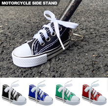 Load image into Gallery viewer, 1Pc 7.5cm Motorcycle Side Stand Canvas Shoes Side Stand Bicycle Kickstand Stand Support Pad Foot Cover Support Accessories
