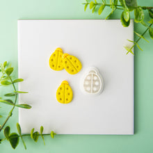 Load image into Gallery viewer, Shell Flower Polymer Clay Earring Cutter Cutting Mold DIY Ladybug Geometry French Style Jewelry Pendant Embossing Making Tool
