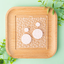 Load image into Gallery viewer, Acrylic DIY Polymer Clay Texture Stamp Pad Embossing Art Clay Pottery Ceramic Stencils Earring Jewelry Flower/Leaf Pattern Template Mould
