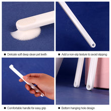 Load image into Gallery viewer, Pet Oral Cleaning Toothbrush Dog Cat Dental Care Cleaning Brush Soft Tooth Brush Bad Breath Teeth Care Tool Tongue Brush
