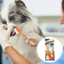 Load image into Gallery viewer, Pet Cat Dog Toothbrush and Toothpaste Set for Teeth Cleaning Beet/Vanilla Toothpaste Finger Toothbrush Tongue Cleaning Pet Accessories
