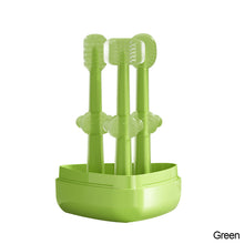 Load image into Gallery viewer, 3pcs/set Pet Oral Cleaning Toothbrush Dog Cat Dental Care Cleaning Brush Soft Silicone Tooth Brush Bad Breath Teeth Care Tool Tongue Brush
