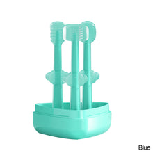 Load image into Gallery viewer, 3pcs/set Pet Oral Cleaning Toothbrush Dog Cat Dental Care Cleaning Brush Soft Silicone Tooth Brush Bad Breath Teeth Care Tool Tongue Brush
