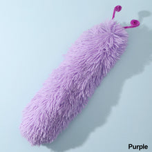 Load image into Gallery viewer, Cat Plush Strip Pillow with Catnip Caterpillar Shape Cat Teaser Toys Ringing Paper Pet Kitten Companion Toy
