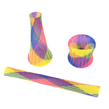 Load image into Gallery viewer, 10pcs Cat Spring Toy Funny Jumping Catcting Toy Pet Colorful Interactive Telescopic Tube Flexible Spiral Spring Cat Teething Chewing Toy
