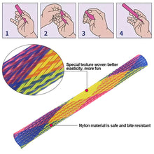 Load image into Gallery viewer, 10pcs Cat Spring Toy Funny Jumping Catcting Toy Pet Colorful Interactive Telescopic Tube Flexible Spiral Spring Cat Teething Chewing Toy
