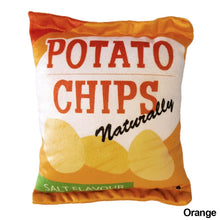 Load image into Gallery viewer, Dog Simulated Potota Chips Training Toy with Ringing Paper Pets Entertainment Stuffed Pillow Simulated Food Interactive Chewing Toys
