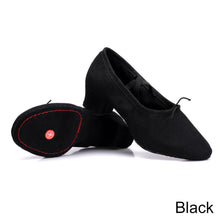 Load image into Gallery viewer, Dance Shoes Women's Soft Sole Strap 3.5CM With Teacher Shoes Ballet Classical Dance Form Training Shoes
