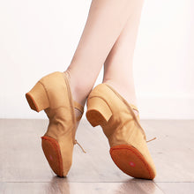 Load image into Gallery viewer, Dance Shoes Women's Soft Sole Strap 3.5CM With Teacher Shoes Ballet Classical Dance Form Training Shoes
