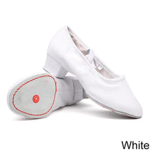 Load image into Gallery viewer, Dance Shoes Women's Soft Sole Strap 3.5CM With Teacher Shoes Ballet Classical Dance Form Training Shoes
