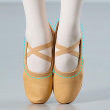 Load image into Gallery viewer, Dance Shoes Women's Soft Sole Strap 3.5CM With Teacher Shoes Ballet Classical Dance Form Training Shoes
